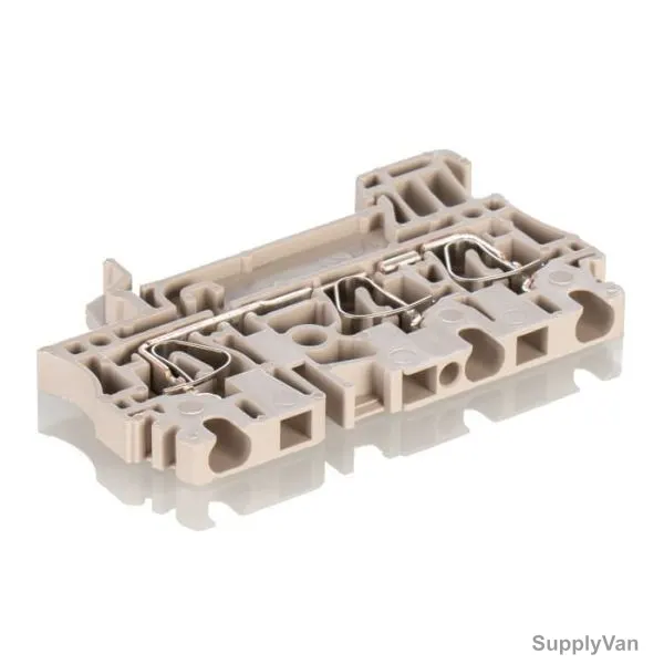 Weidmuller Single Level Feed Through Terminal Block, 1608540000, ZDU Series, 2.5 SQ.MM, 800V, 5 Pcs/Pack — image 1