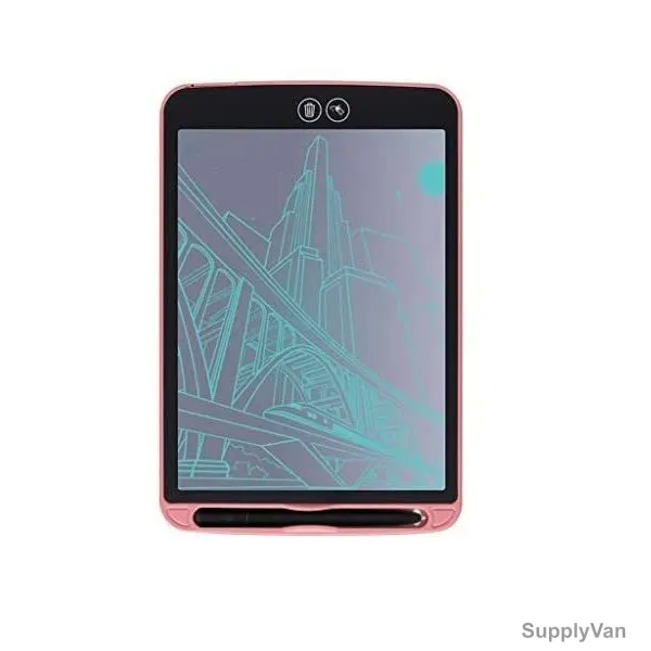LCD Writing Pad, ABS, 8.5 Inch, Pink