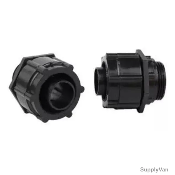 PVC Flexible Adapter, 20MM Inner Dia, Black, 100 Pcs/Pack