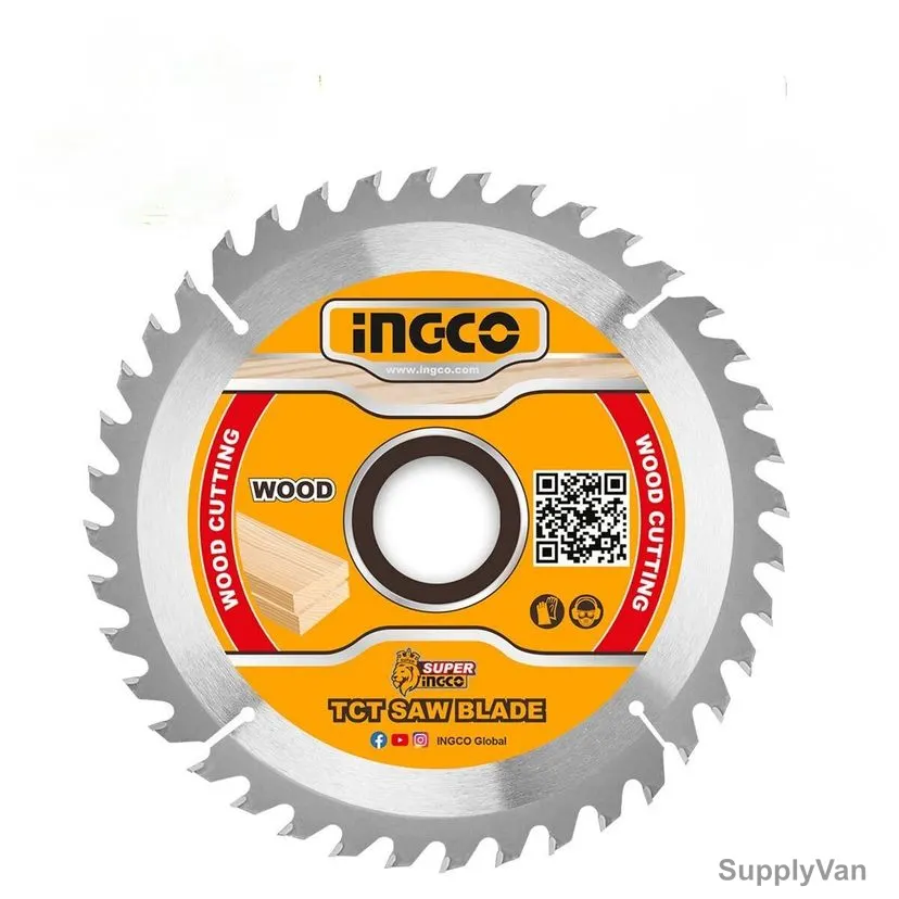 Ingco TCT Saw Blade, TSB118513, 60T, 20MM Bore Dia x 185MM Disc Dia