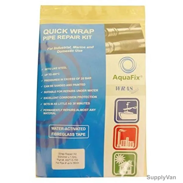 AquaFix Pipe Repair Tape, 50MM x 1.5 Mtrs