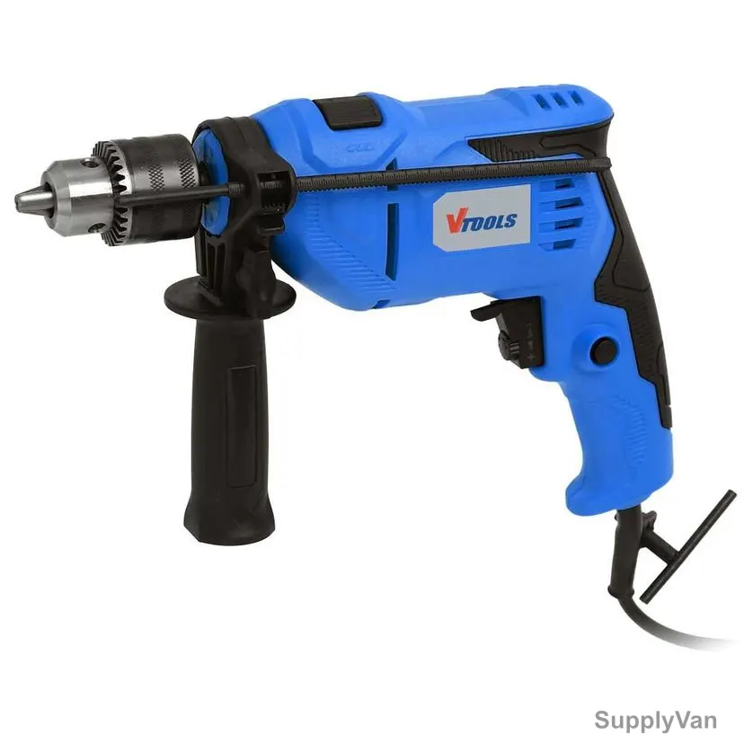 Vtools Corded Impact Drill, VT1206, 650W, 13MM Chuck Capacity