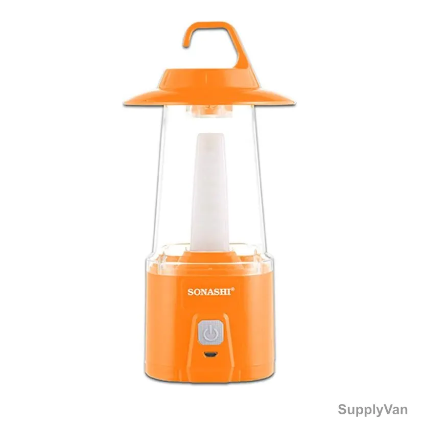 Sonashi Rechargeable Camping Light, SCL-903, 3.7V, 2 Ah, Orange — image 1
