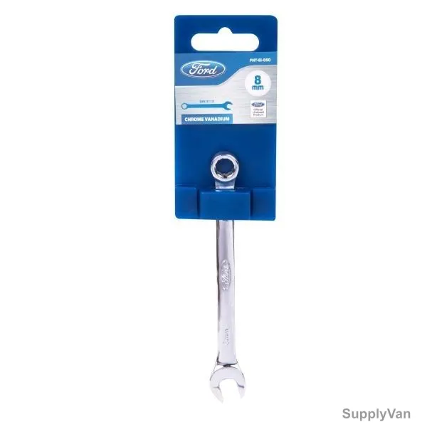 Ford Combination Spanner, FHT-EI-050, 8MM, Silver