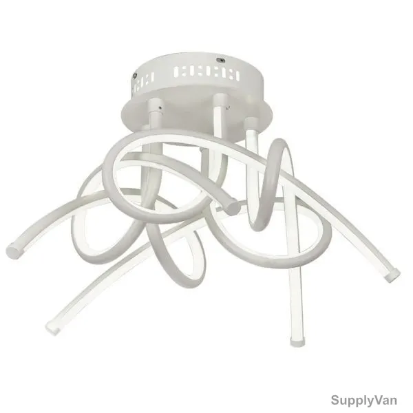 Viokef PEPE 5 Ceiling Light, 4174200, 16W, IP20, White