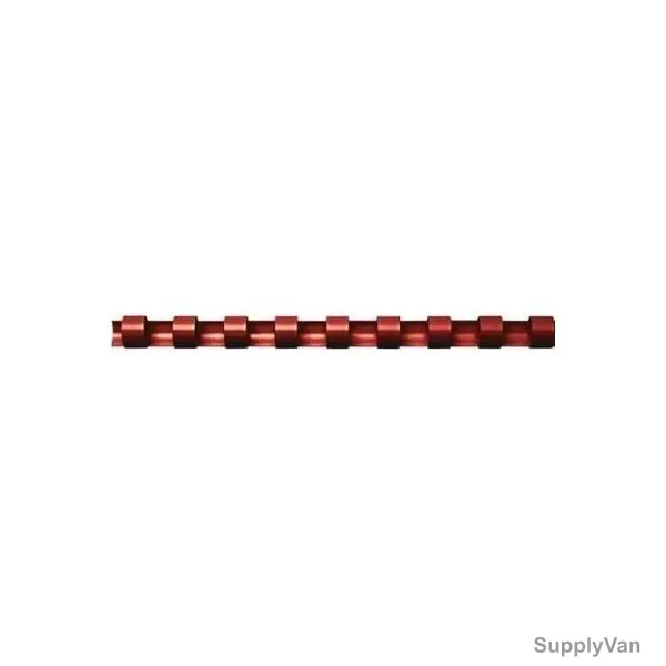 PSI Binding Ring, PSBR14RE, A4, Plastic, 14MM, Red, PK100