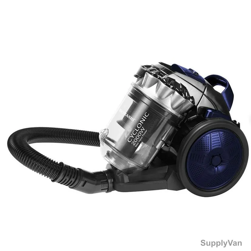 Sonashi Cyclone Vacuum Cleaner, SVC-9028C, 2000W, 3 Ltrs, Blue/Silver
