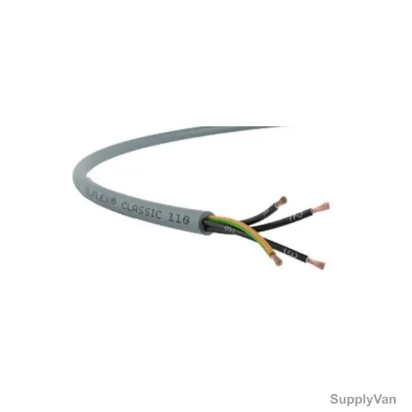 RR Flexible Cable, PVC, 4 Core, 0.75 SQ.MM x 100 Mtrs Length