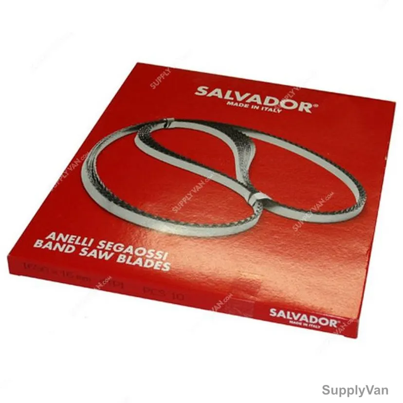 Salvador Bone Saw Blade, 4 TPI, 16MM Width x 3160MM Length, 5 Pcs/Pack