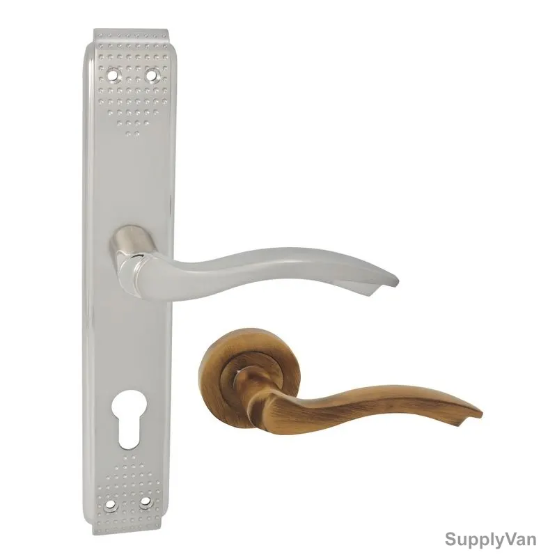 Ozcanlar Door Handle, DIVA, Zinc, Screw Mount, 250MM