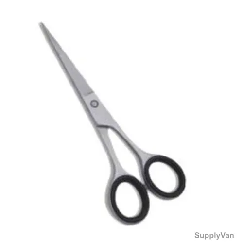 3W Barber Scissor, 3W01-177, Fency, Sand, 6 Inch, Silver
