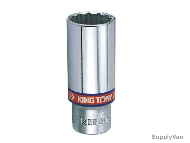 Kingtony Deep Socket, 323016S, 1/2 Inch