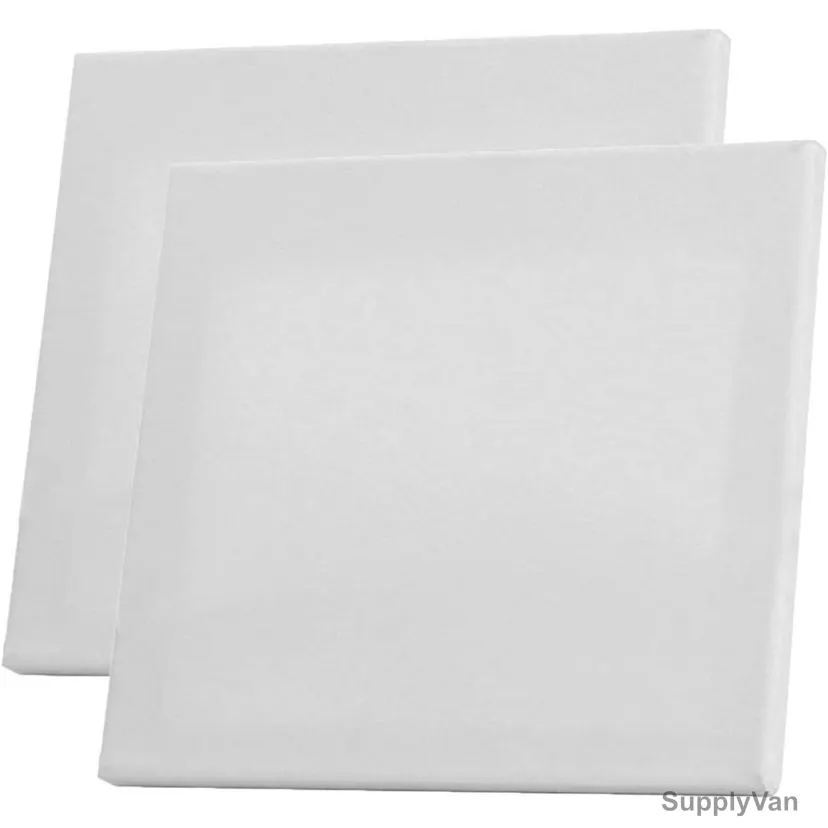 Blank Canvas, A4, 30 x 24CM, White, 2 Pcs/Set