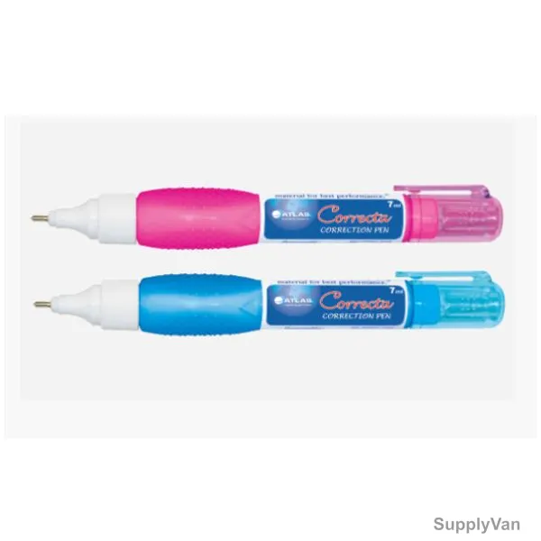Atlas Correction Pen, AS-CP239-D24, 7ML, Pink/Blue, 24 Pcs/Pack