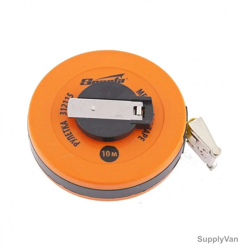 Sparta Geodetic Measuring Tape With Covered Round Body, 312115, PVC, 10 Mtrs x 12.5MM