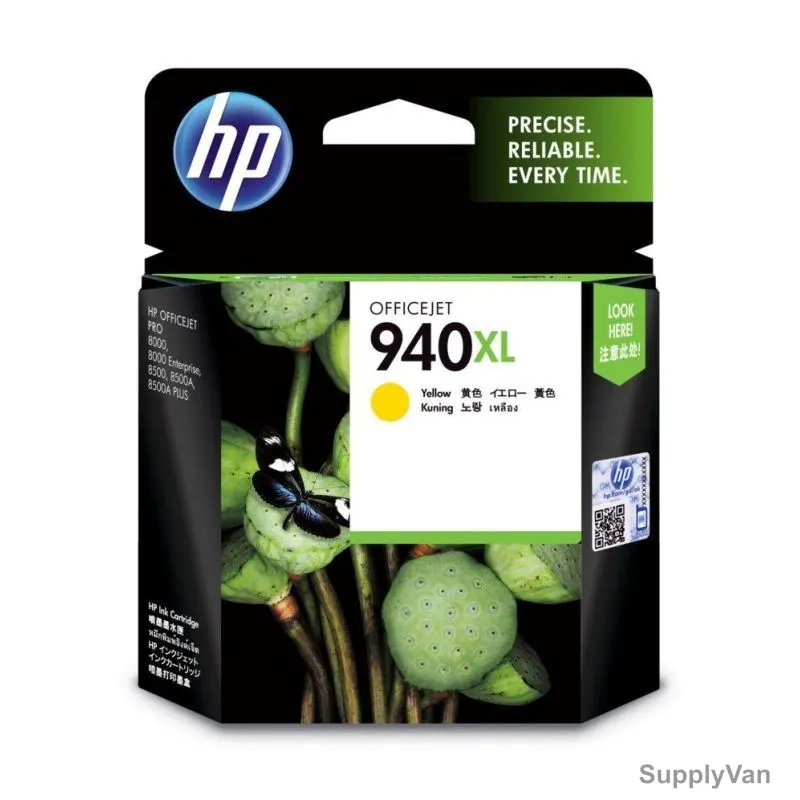 HP High Yield Original Ink Cartridge, C4909, 940XL, 16ML, 1400 Pages, Yellow — image 1