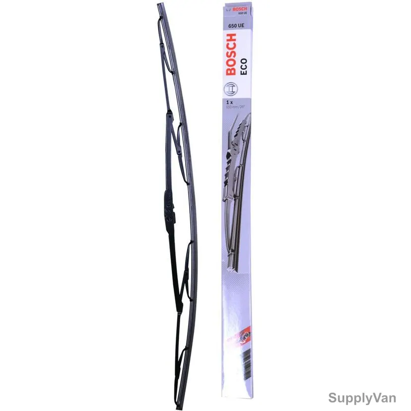 Bosch Single Front Wiper Blade, 3397011533, Eco, 26 Inch, Black