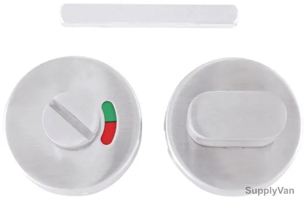 Dorfit Thumb Turn Knob with Colour Indicator, DTIK002, SS, Satin