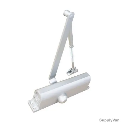 Artica Overhead Door Closer, DCOH150-SIL, 120-150Kg, Silver