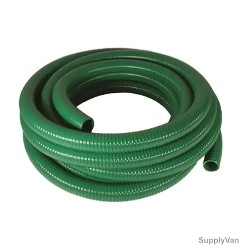 Dutron Suction Hose, PVC, 2 Inch Dia x 30 Mtrs Length, Green