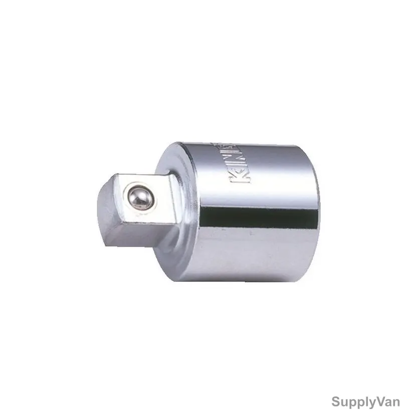 Kingtony Socket Adapter, 4813, 1/2 Inch Female x 3/8 Inch Male