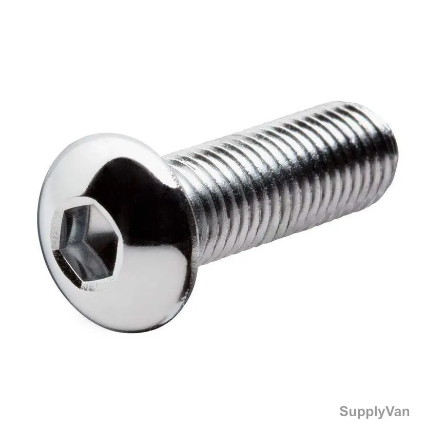 Extrusion Button Head Bolt, Stainless Steel, M3 x 20 mm, PK50