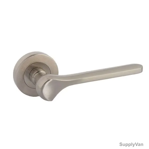Doganlar Door Handle, Anka, Zinc, Satin