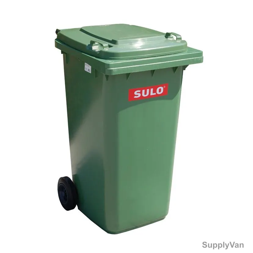 Sulo Mobile Garbage Bin, MGB-240, HDPE, 240 Ltrs, Green