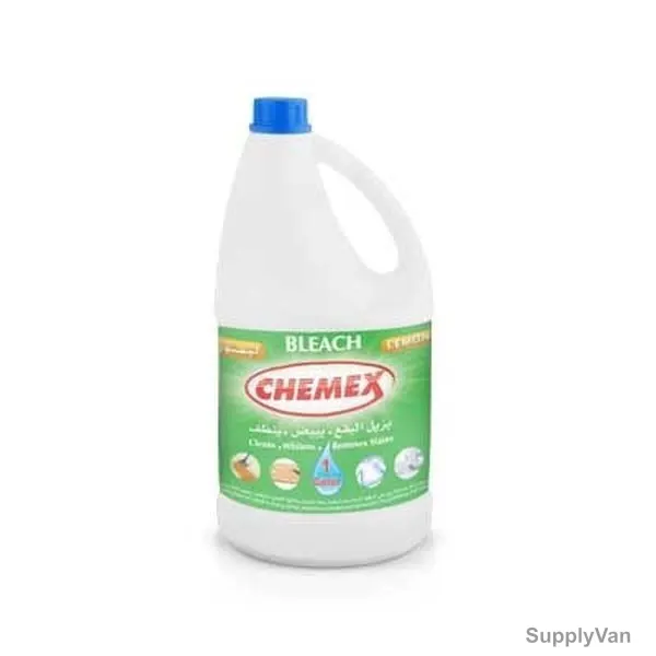 Chemex Liquid Bleach, Lemon, 1 Gal