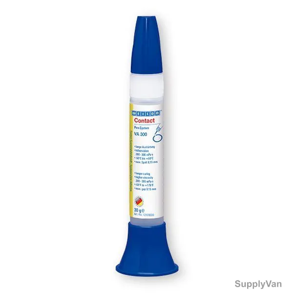 Weicon Contact VA 300 Cyanoacrylate Adhesive, 12100030, 30GM