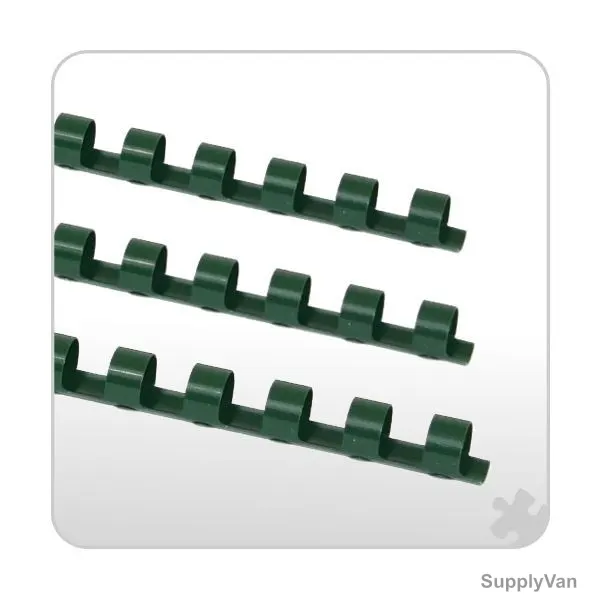 PSI Binding Ring, PSBR08GR, A4, Plastic, 8MM, Green, PK100