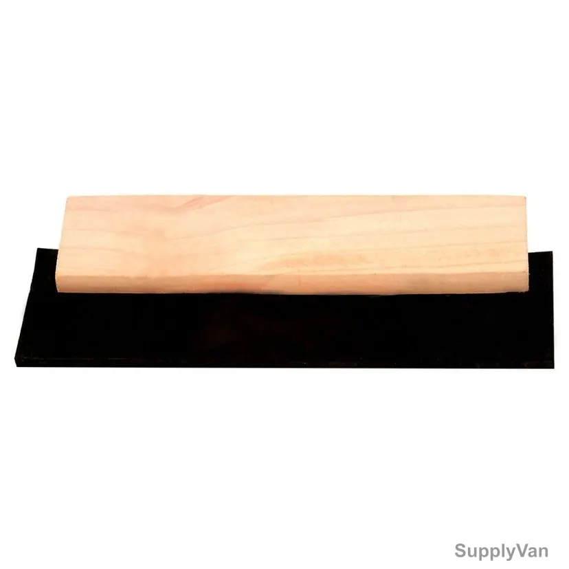 Beorol Float Trowel, GG, Wood/Rubber, 180MM Length