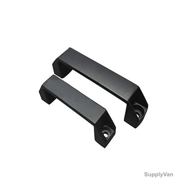 Extrusion Door Handle, Nylon, 120MM, Black