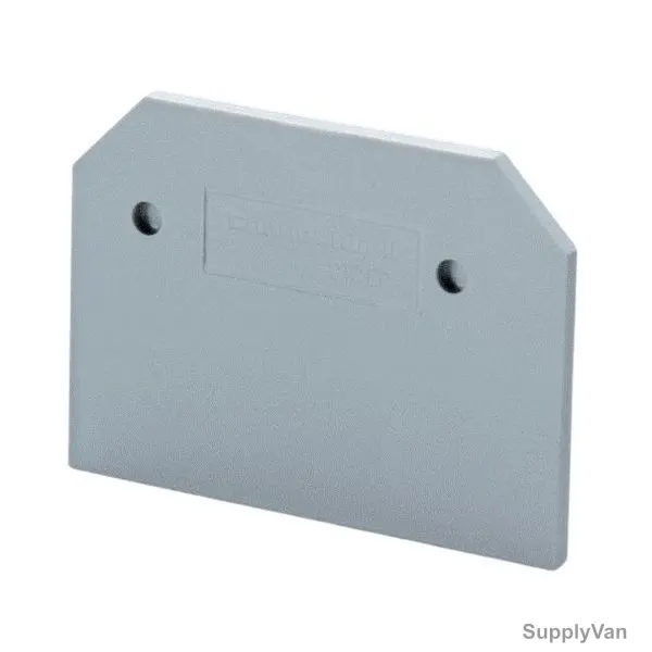 Connectwell End Plate For 2.5-4MM Standard Feed Through Terminal Block, EP2-5-4UN