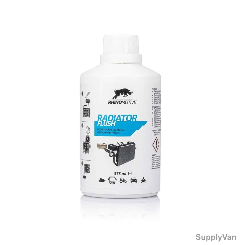 Rhinomotive Radiator Flush, R1217, 375ML