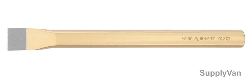 Rennsteig Mason's Chisel, 340-250-0, 250MM Length, 26MM Tip, PK7