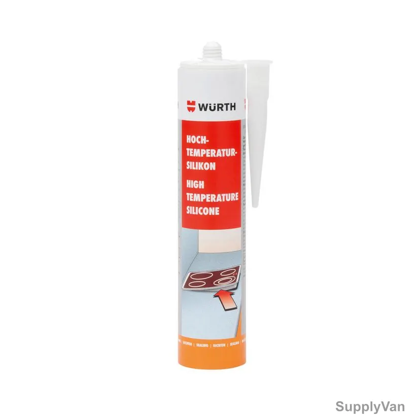 Wurth High Temperature Silicone Sealant, 310ML