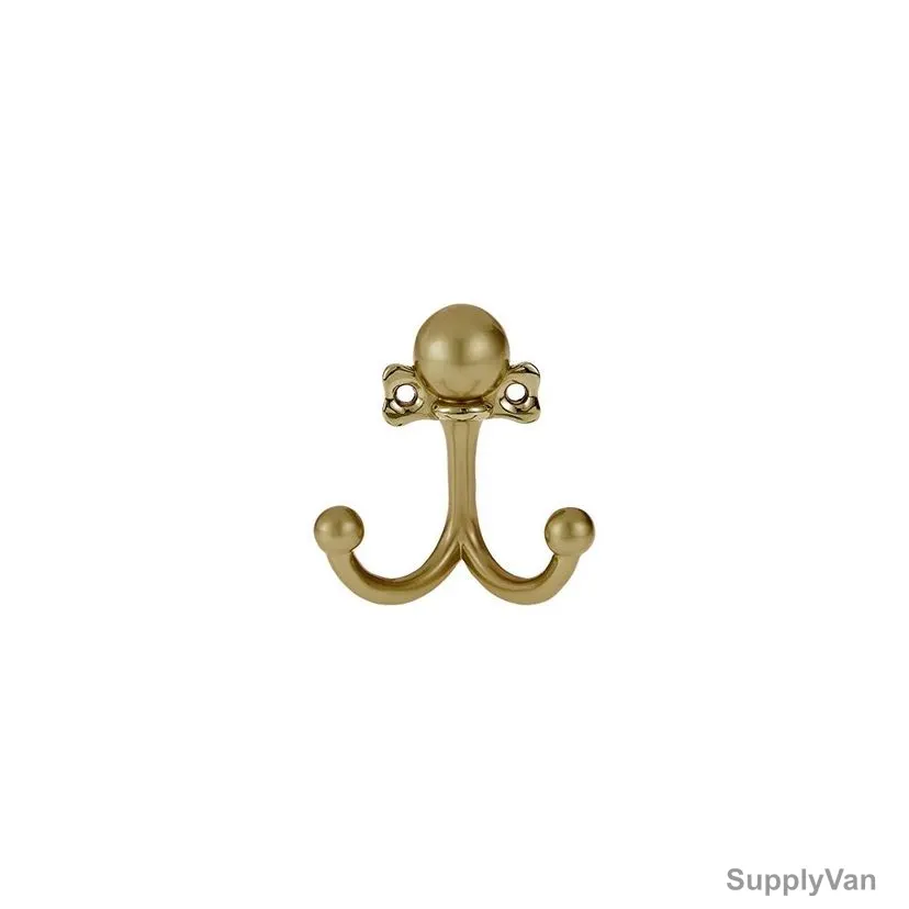 ACS Door Hook, DE-7934-HOOK-AB, Antique Brass