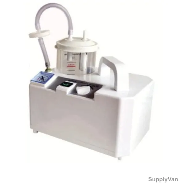 Cl Medical Portable Suction Unit, ELA01, 0.08MPa, 18 Ltrs/Min Flow Rate, 1000ML Volume Capacity