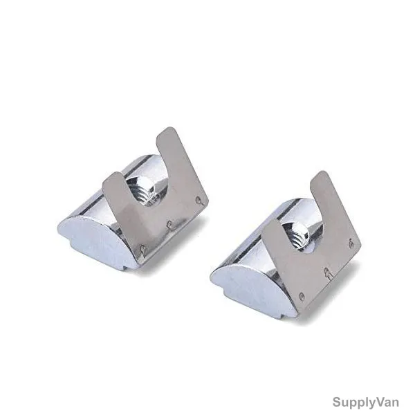 Extrusion T-Spring Nut, 30-40 Series, Stainless Steel, M4, PK50