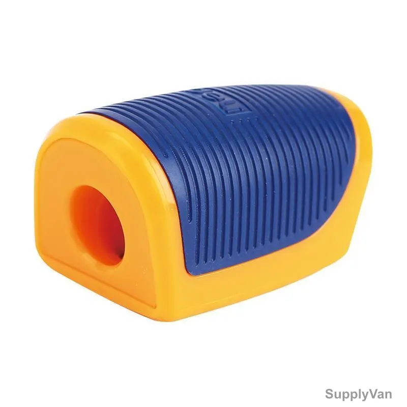 Deli Sharpener With Canister, E0520, 1 Hole, Orange