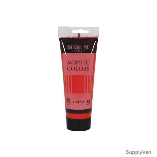 Sargent Art Acrylic Paint, SA23-0338, 120ml, Primary Magenta