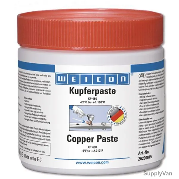Weicon Copper Paste, W137496, 450GM