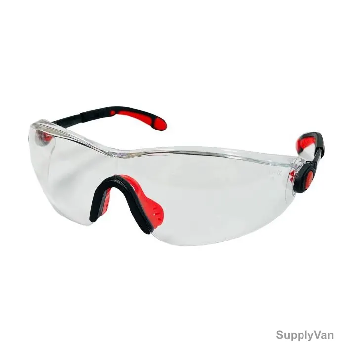 Scudo Safety Spectacle, G18, Vision X, Polycarbonate/Nylon, Clear — image 1