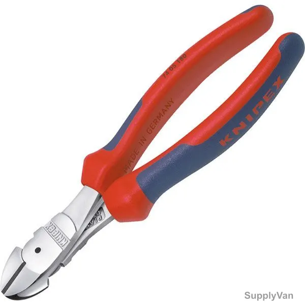 Knipex High Leverage Diagonal Cutter, 7405180, 180MM