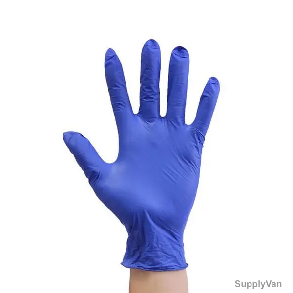 Blue Shield Medical Grade Nitrile Examination Gloves, GL023, L, Blue, 100 Pcs/Pack — image 1