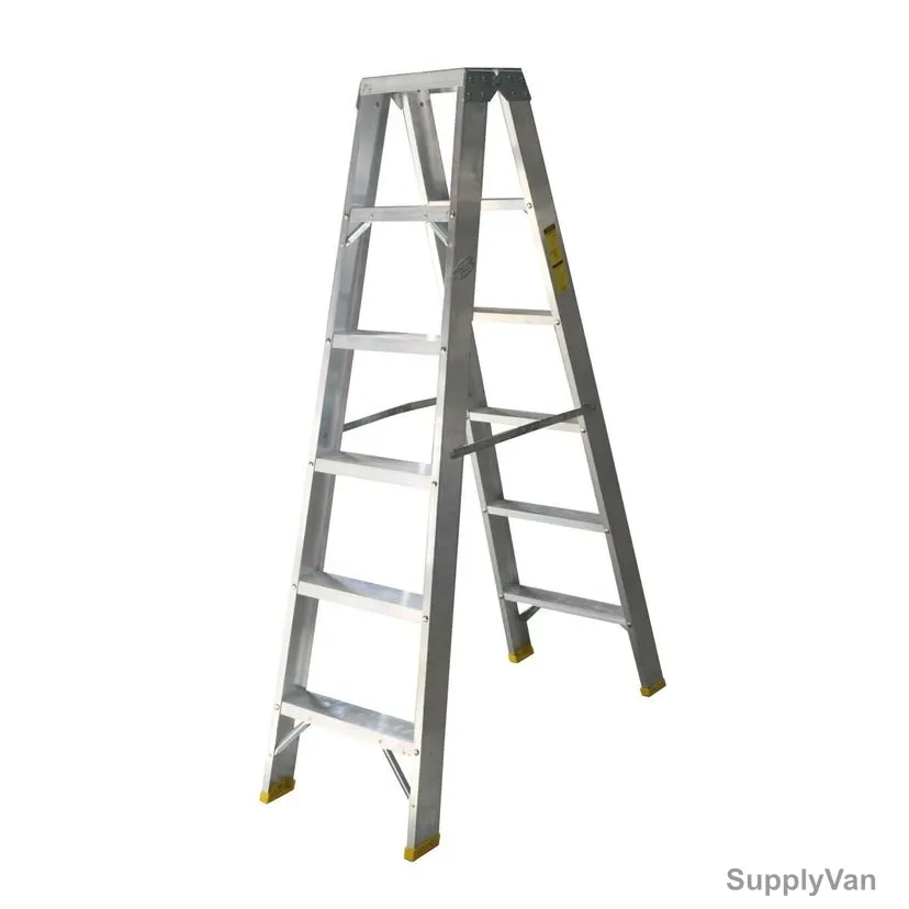 Penguin Heavy Duty Double Sided Step Ladder, HDDSAT, 6 Steps, 1.7 Mtrs, 175 Kg Weight Capacity