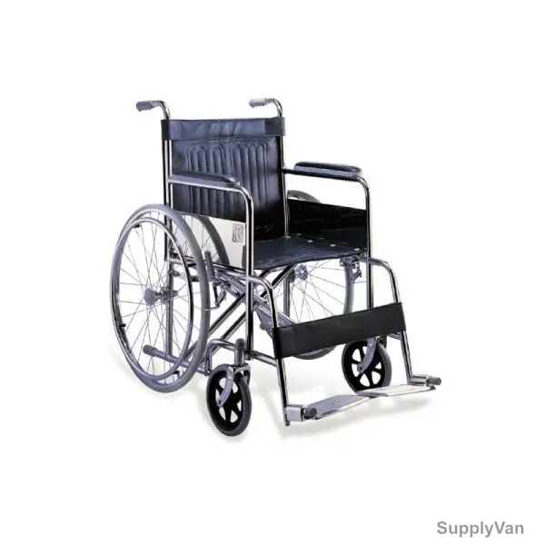 3W Wheel Chair, 3W-874-51, Steel, Black