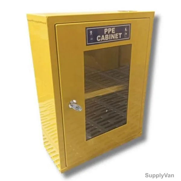D-Safe Single Door PPE Storage Cabinet, SC00PPE01, 60CM Height x 45CM Width x 20CM Length — image 1
