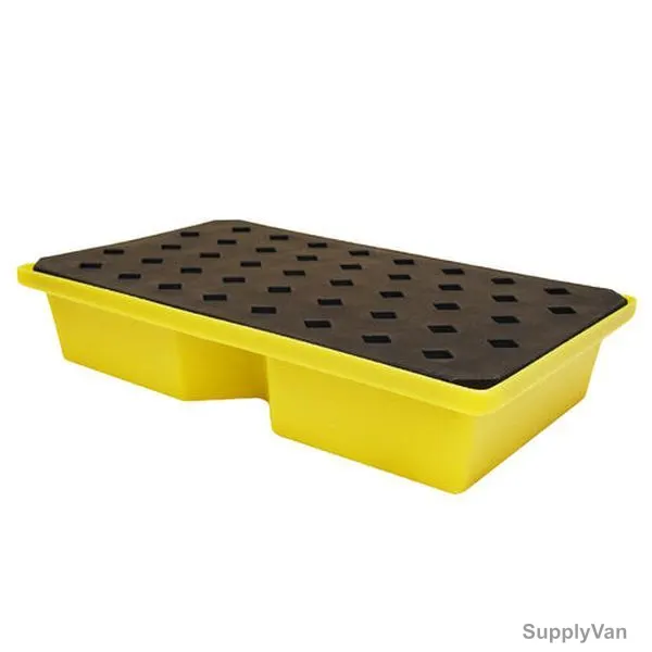 Romold Drip Tray, ST60, 200MM Height x 605MM Width x 1000MM Length, 63 Ltrs Capacity, Yellow — image 1